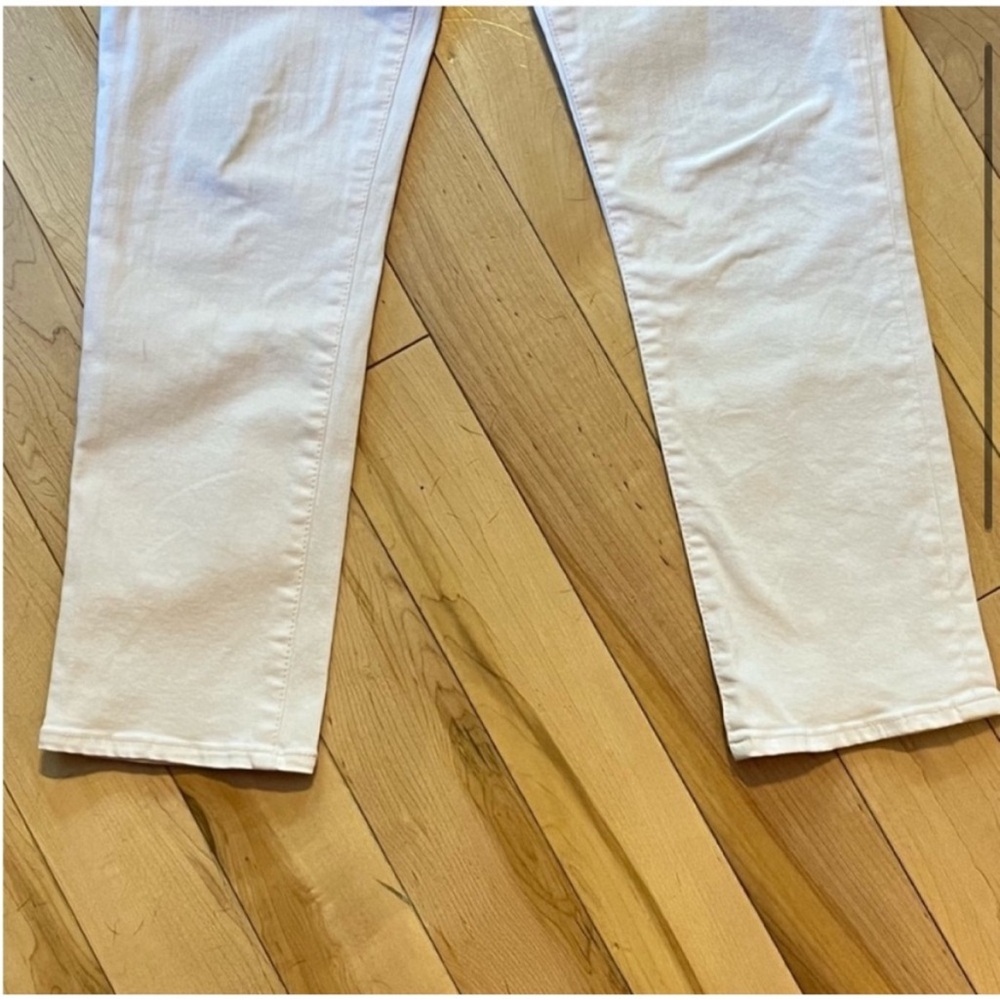 Tory Burch Mara Cropped High Rise Skinny Jeans in Ballet Pink size 26 - Picture 3 of 10